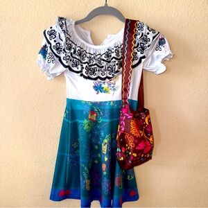 Lovely in tact Mirabel Madrigal Encanto costume - includes bag!